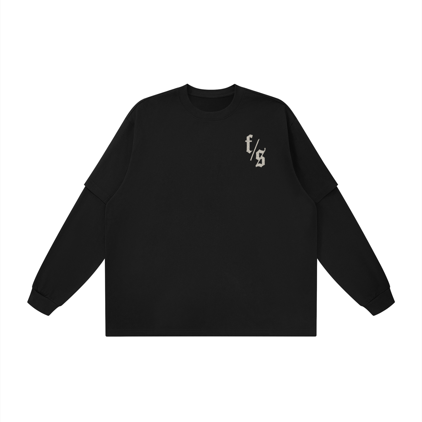 Unisex Layered Oversized T-Shirt