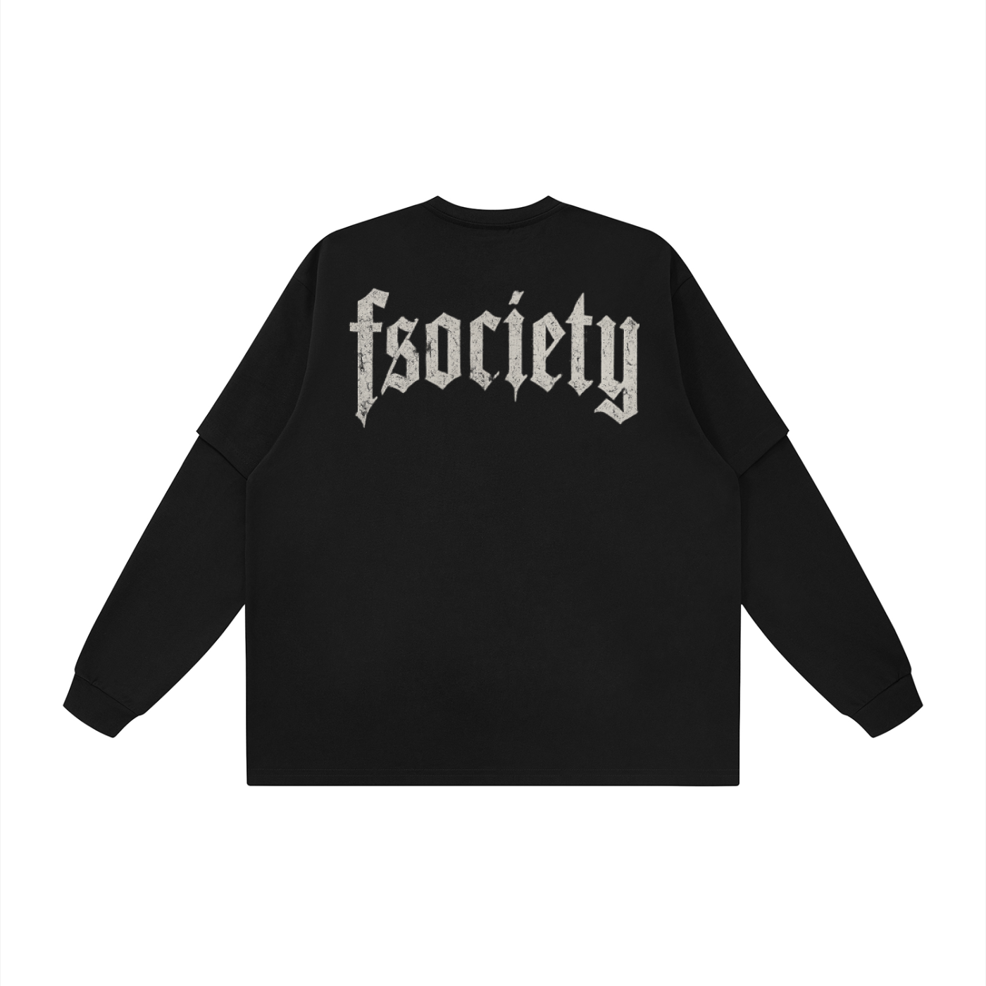 Unisex Layered Oversized T-Shirt